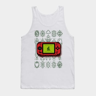 Press Start To Play Press Pause To Adult Tank Top